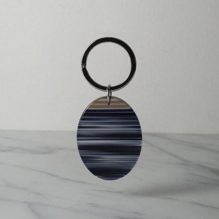 RETROUVE-MOI GRAND MODÈLE - Porte-clés en acétate fabriqué à la main par l'atelier Hervé Domar