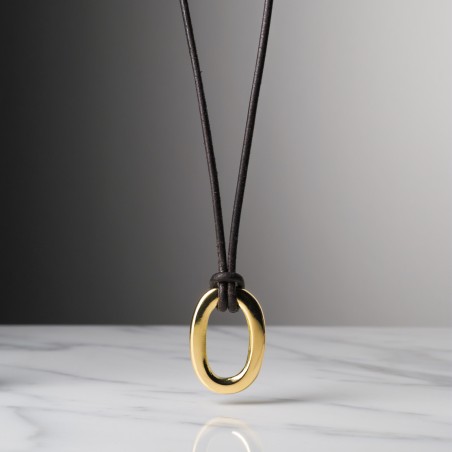 ACCROCHE-MOI 1957 GOLD - Necklace handcrafted by the Hervé Domar workshop