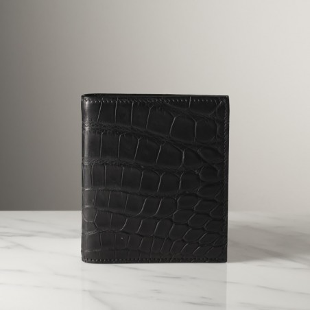 MARCO CROCODILE - Crocodile leather wallet, handmade in Italy