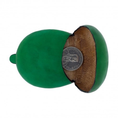 CUVETTE GRAND MODÈLE - Porte monnaie en cuir buffle fabriqué à la main en Italie