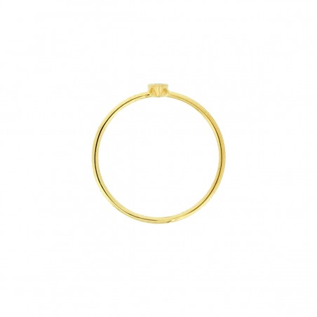 LU 1934 MARQUISE YELLOW GOLD - Handmade ring