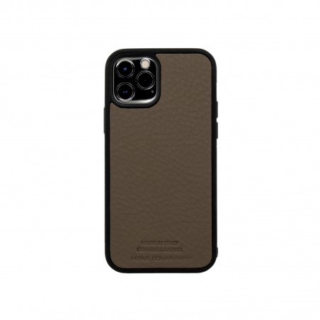 IPHONE 12 CASE - Handcrafted leather iPhone case made in Italy