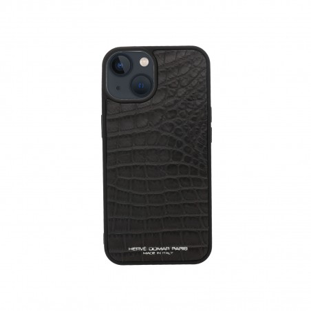 IPHONE 13 CASE - Handcrafted crocodile leather iPhone case made in Italy