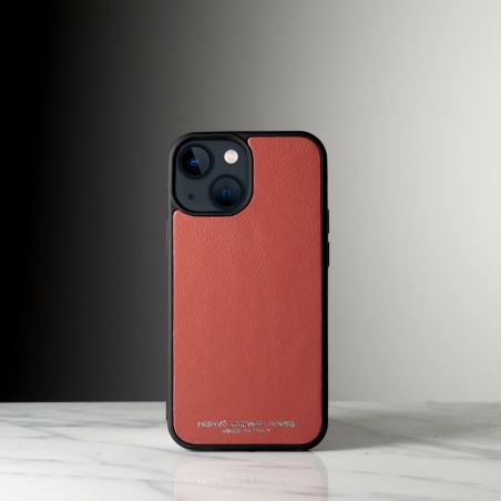 COQUE IPHONE 13 MINI - Coque iPhone en cuir fabriqué à la main en Italie