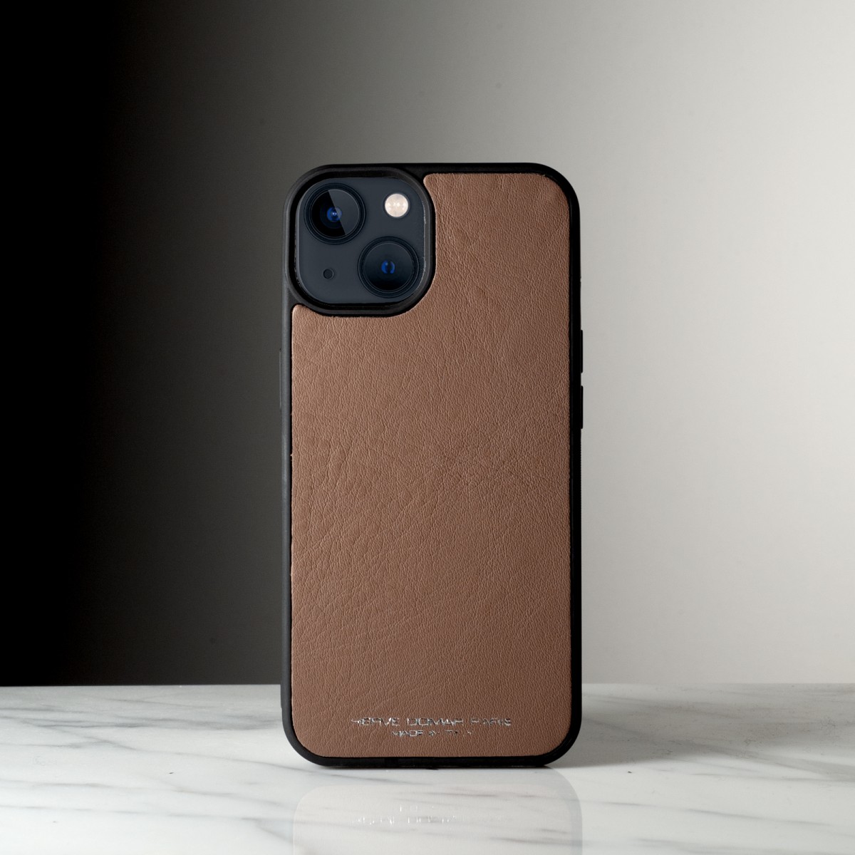 IPHONE 13 CASE - Handcrafted leather iPhone case made in Italy