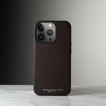 IPHONE 13 PRO CASE - Handcrafted leather iPhone case made in Italy