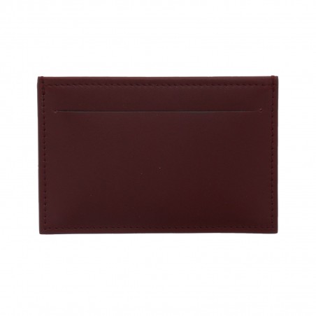 PIETRO - Calfskin leather credit card holder, handmade in Italy