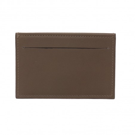 PIETRO - Calfskin leather credit card holder, handmade in Italy