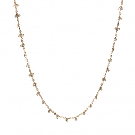 FLORAL CLUSTER 2045 - Handmade necklace