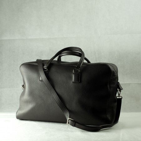 THOMAS - Bull leather travel bag, handmade in Italy