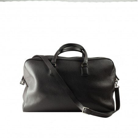 THOMAS - Bull leather travel bag, handmade in Italy