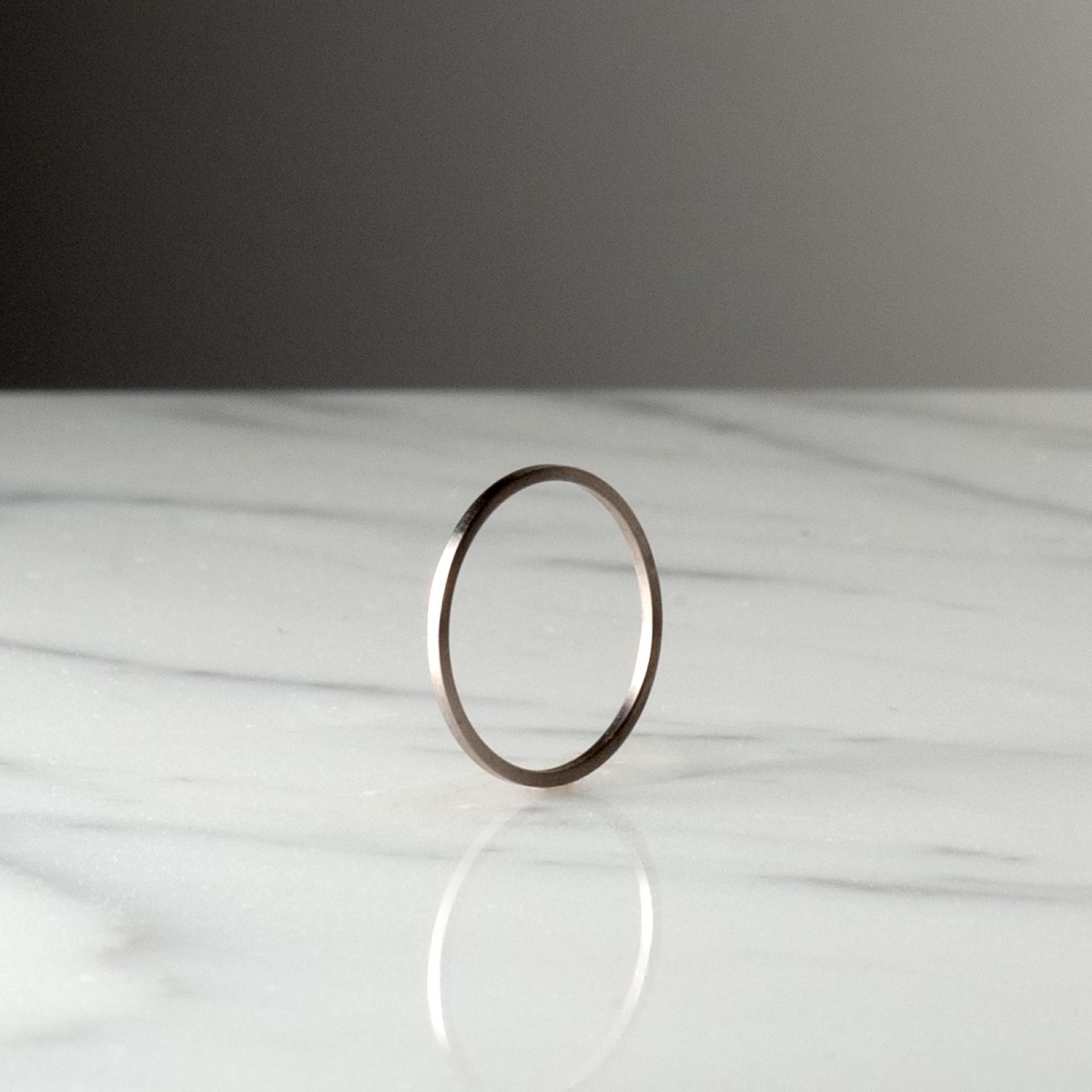 CARRÉ 1X1 2057 - Wedding ring handmade in France