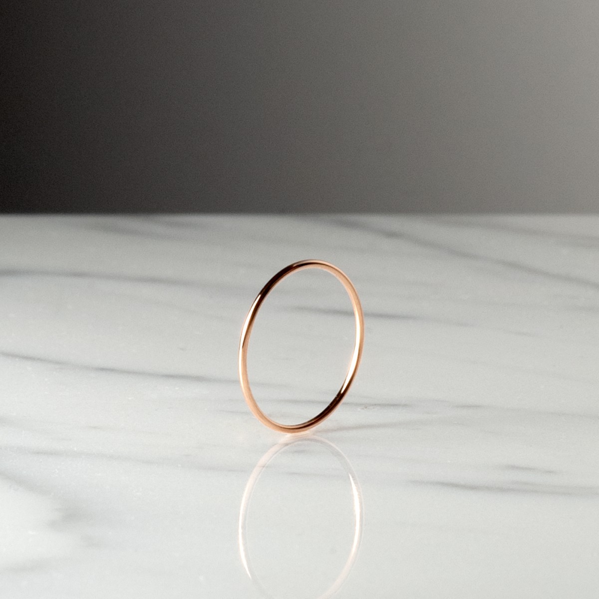ROND 1MM 2059 - Wedding ring handmade in France