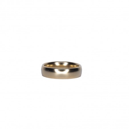 OVALE 6X2 2058 - Wedding ring handmade in France
