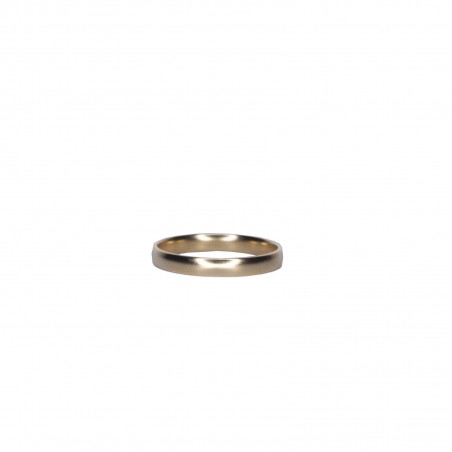 OVALE 3X1 2058 - Wedding ring handmade in France