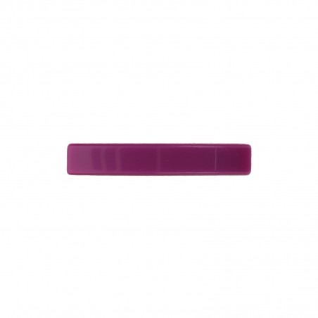BAGUETTE SIZE S 7CM - Barrette in acetate, handcrafted by the Hervé Domar workshop