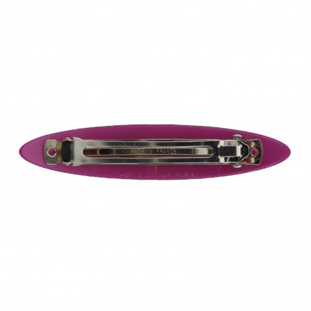 NAVETTE SIZE L 9CM - Barrette in acetate, handcrafted by the Hervé Domar workshop