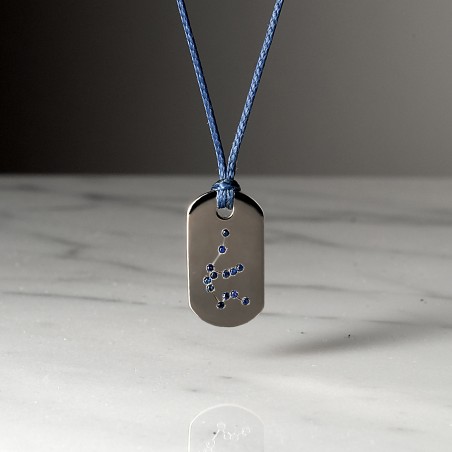 VOUS ÊTES VERSEAU - Necklace handcrafted by the Hervé Domar workshop