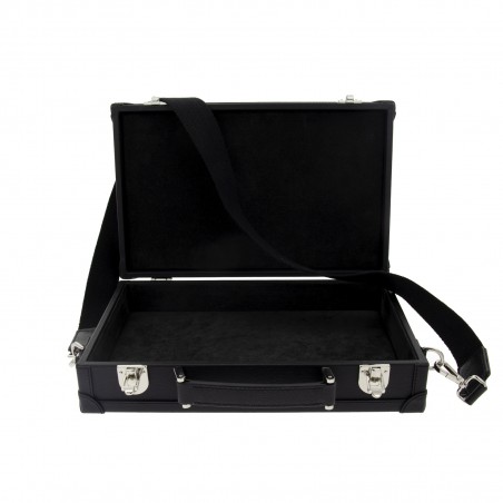 SUITCASE - grained calf leather suitcase handmade in FRANCE