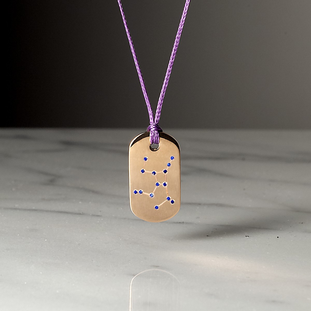 VOUS ETES VIERGE - Necklace handcrafted by the Hervé Domar workshop