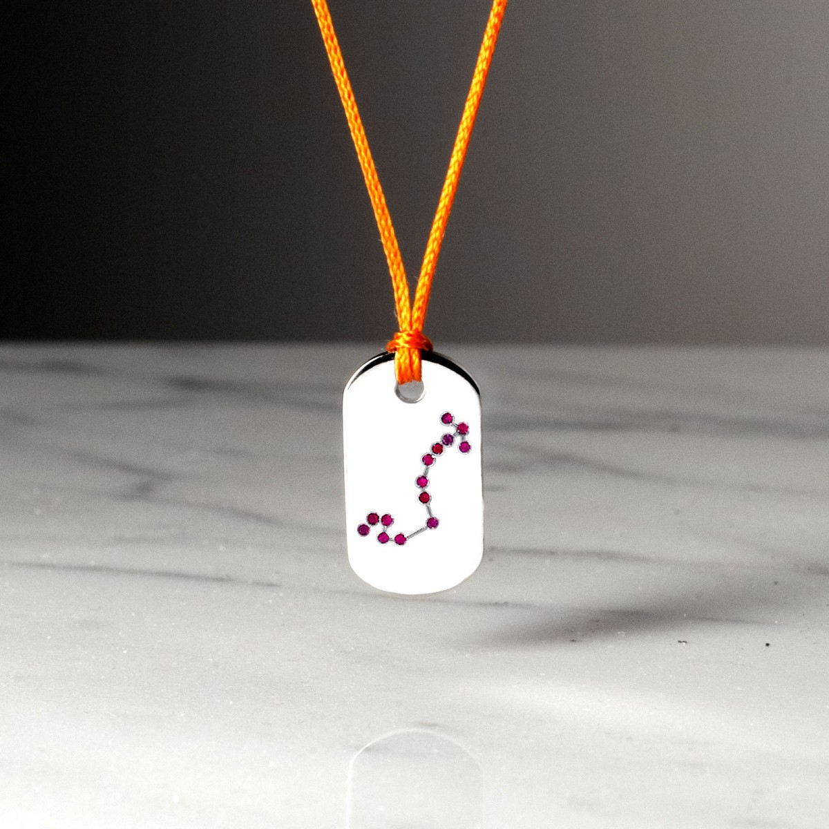 VOUS ETES BALANCE - Necklace handcrafted by the Hervé Domar workshop