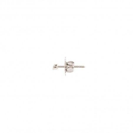 LA SUITE 2051 WHITE DIAMOND - Handmade earring
