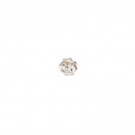 LA NAVETTE 2075 WHITE DIAMOND - Handmade earring