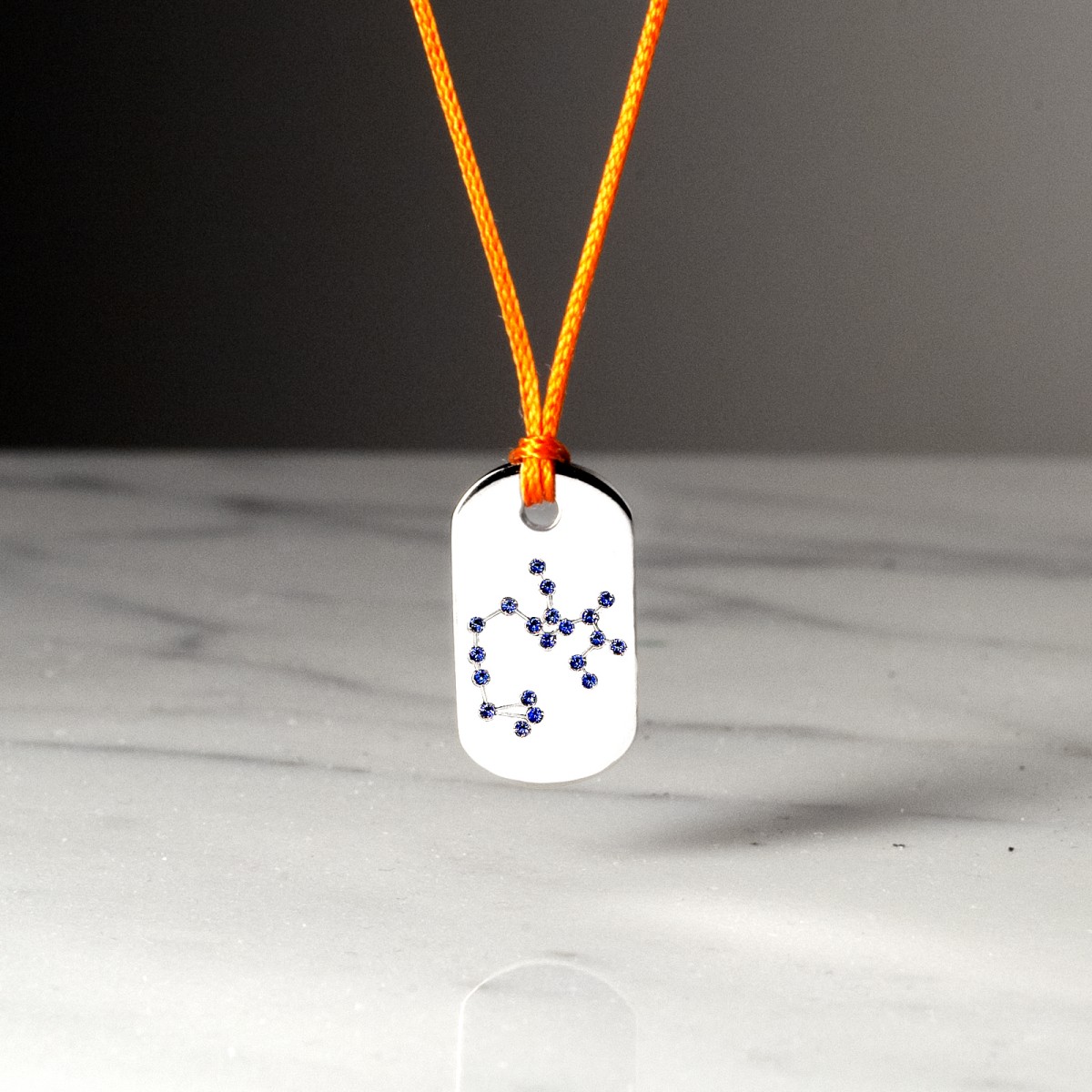 VOUS ETES SAGITAIRE - Necklace handcrafted by the Hervé Domar workshop