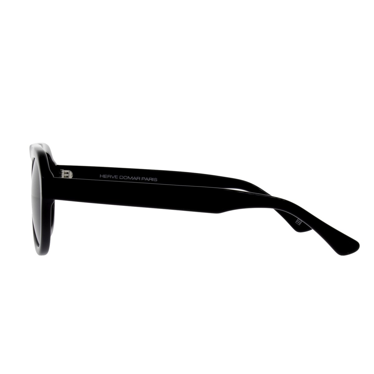 Lunettes De Soleil Sol Y Amor SYA1648 - Fabriquées Main à Paris - Polarisées - Noir/Gris 54-16-140