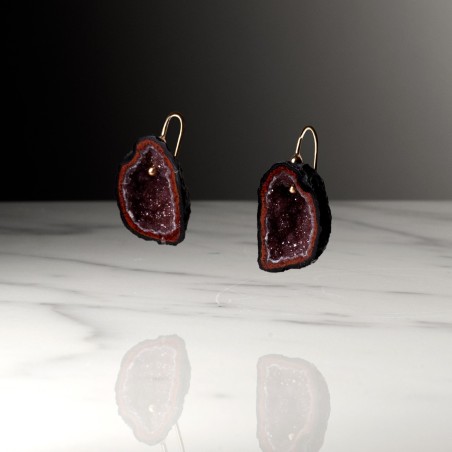 GEODE 2034 - Earrings handmade in france