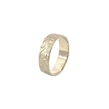 SKIN H SMALL 2139 - Ring handmade in France