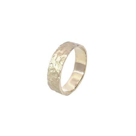 SKIN H SMALL 2139 - Ring handmade in France