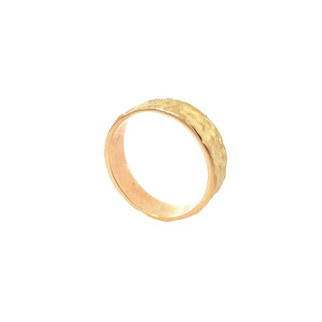 SKIN H PETIT MODÈLE 2140 - Bague fabriquée à la main en France