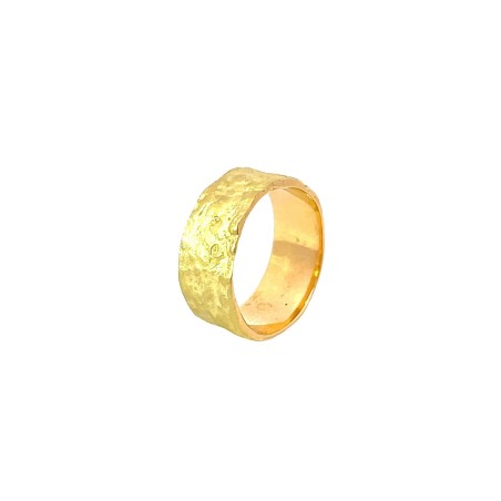 SKIN F SMALL 2138 - Ring handmade in France