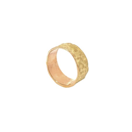 SKIN F SMALL 2138 - Ring handmade in France