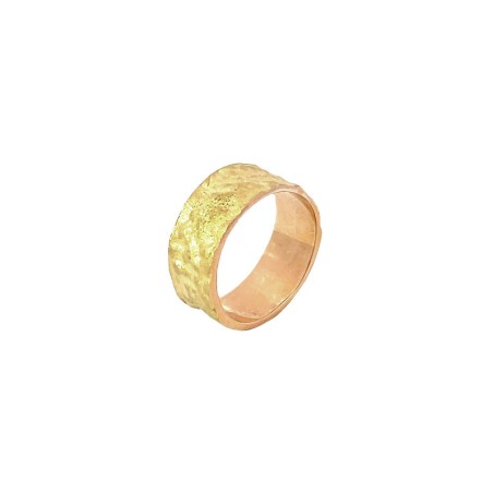 SKIN F SMALL 2138 - Ring handmade in France