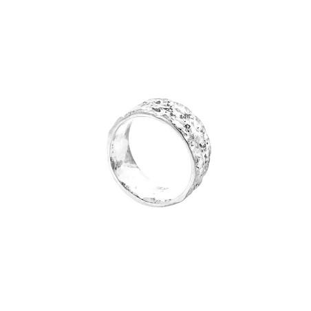 SKIN F SMALL 2138 - Ring handmade in France