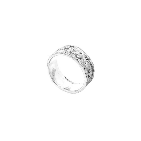 SKIN F SMALL 2138 - Ring handmade in France