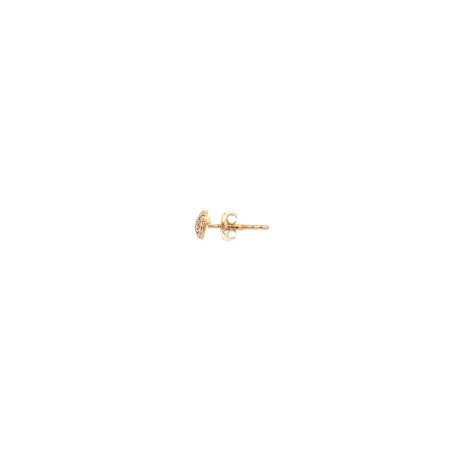 CIBLE 6 2095 WHITE DIAMOND - Handmade earring