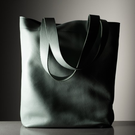 LIBERTA - Bull leather totebag, handmade in Italy