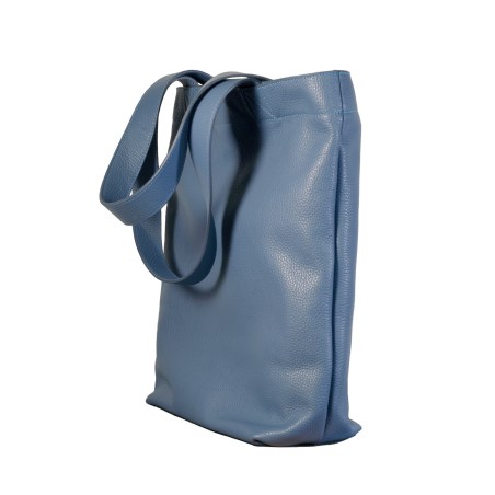 LIBERTA - Bull leather totebag, handmade in Italy