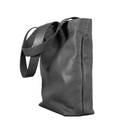 LIBERTA - Bull leather totebag, handmade in Italy