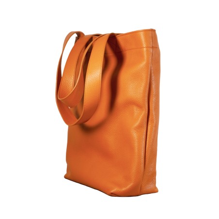 LIBERTA - Bull leather totebag, handmade in Italy