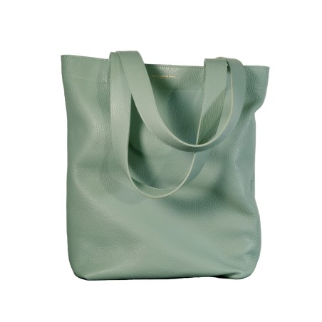 LIBERTA - Bull leather totebag, handmade in Italy