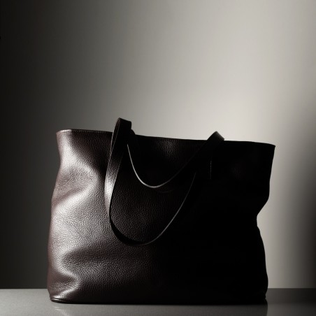 PETRA - Bull leather bag, handmade in Italy