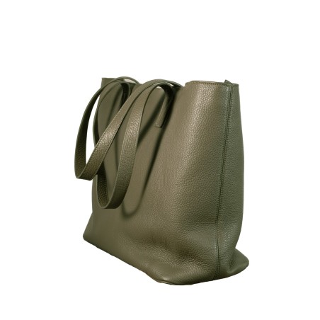 PETRA - Bull leather bag, handmade in Italy