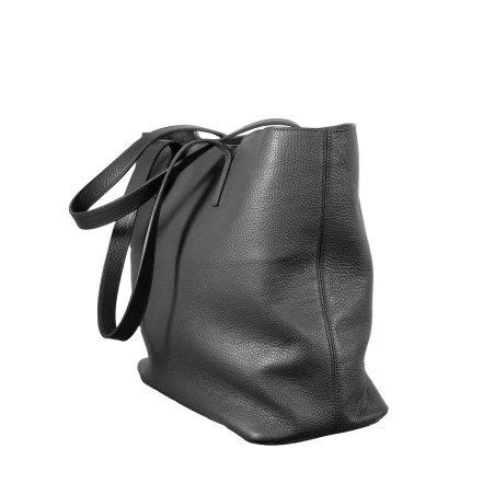 PETRA - Bull leather bag, handmade in Italy