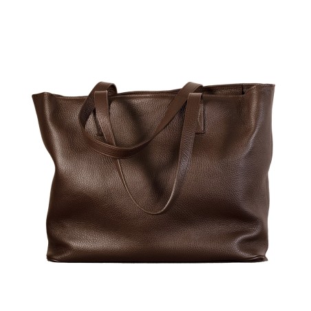 PETRA - Bull leather bag, handmade in Italy