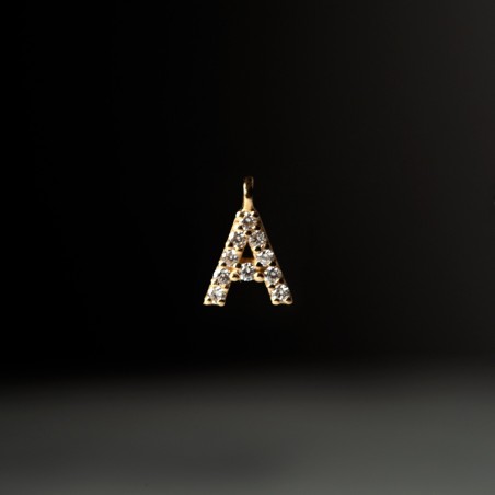 ALPHABET 2049 - pendant charm Handmade