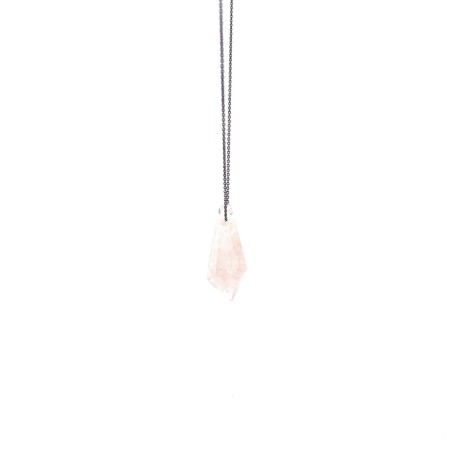 LITHO 2182 MORGANITE - pendant charm Handmade